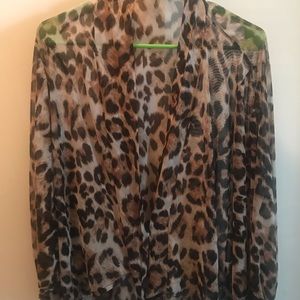 Cute Cheetah print top